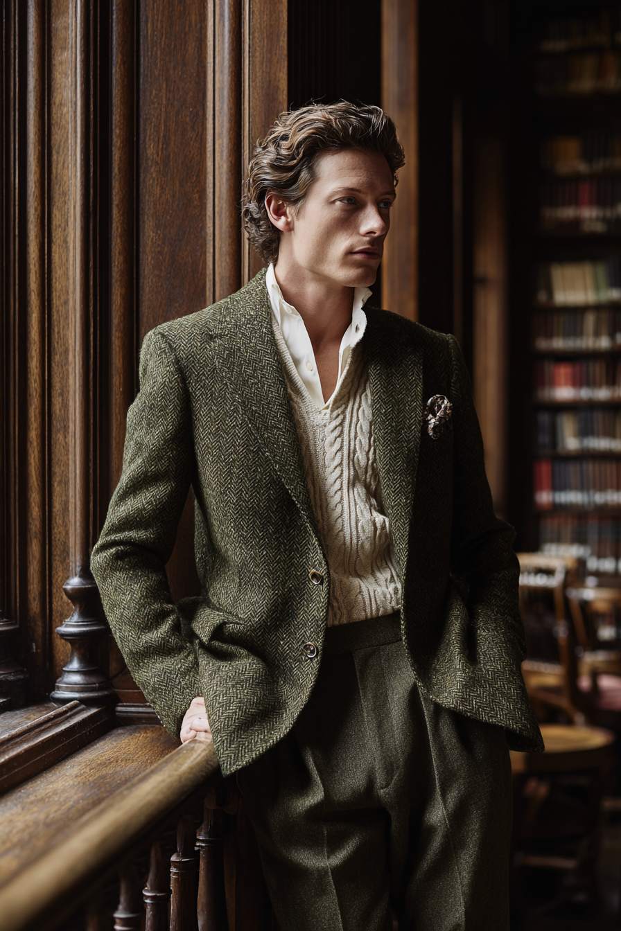Men's Tweed Blazers