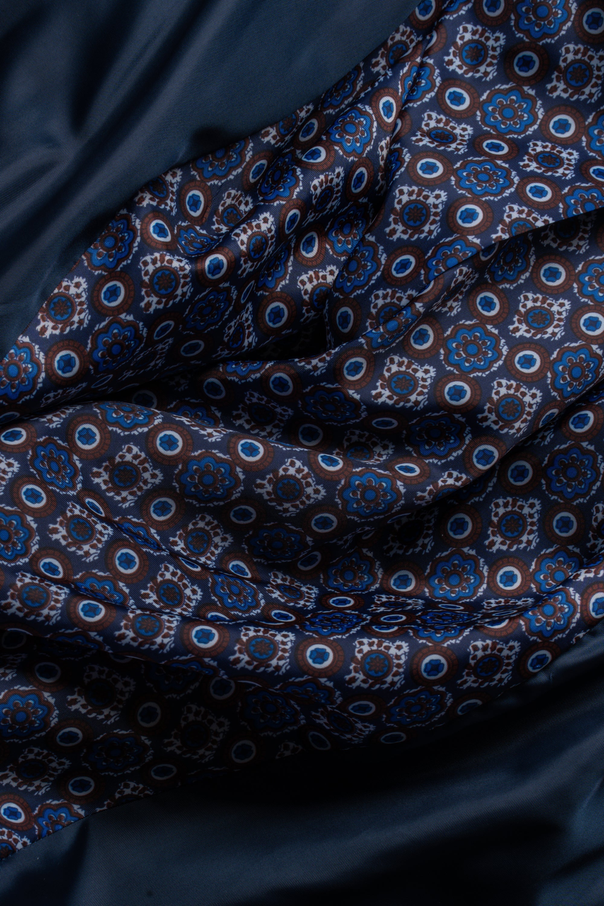 Men's Wool Blend Herringbone Check Suit Jacket - Albert - Grey Linning Picture