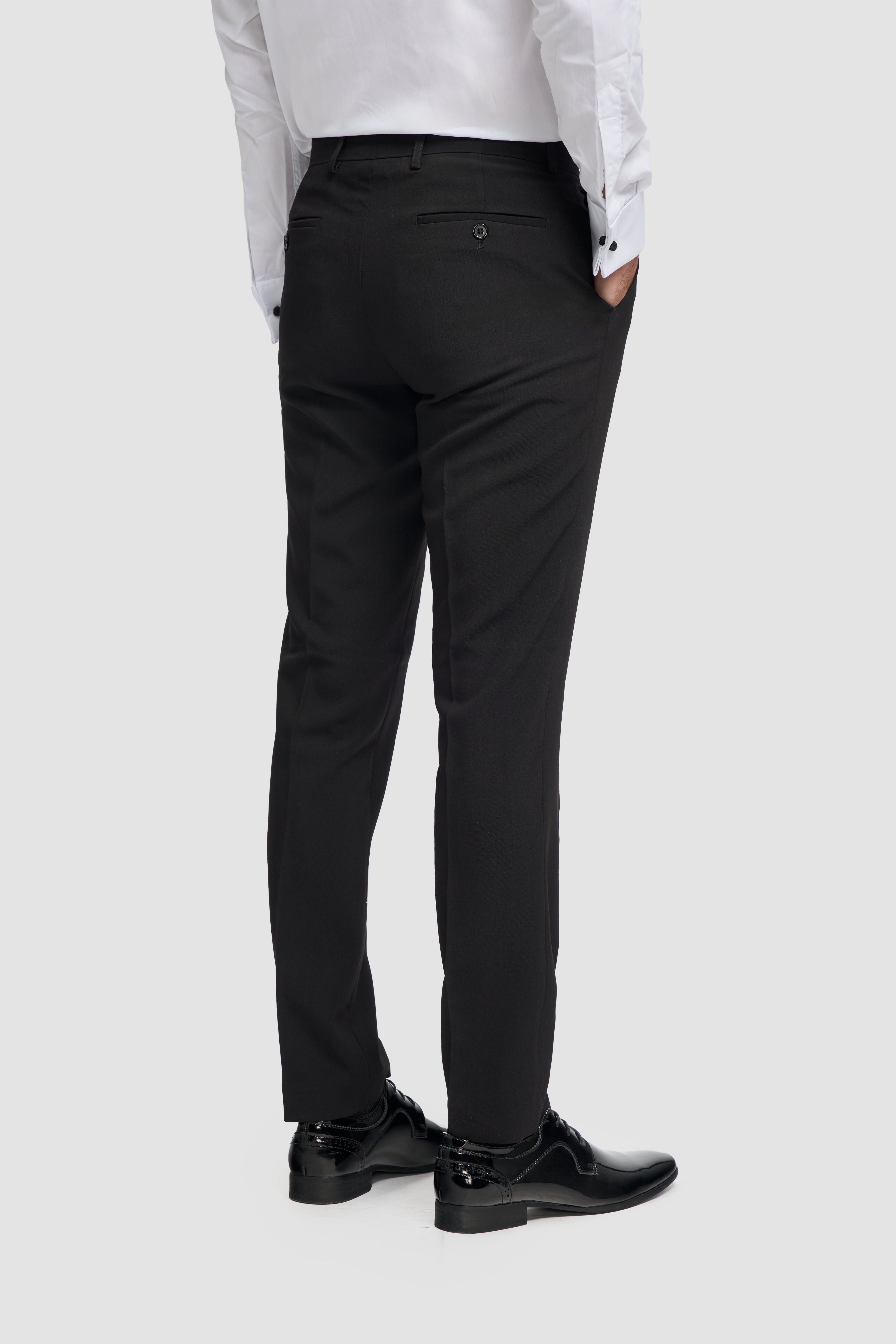 Black Men's Slim Fit Tuxedo Suit