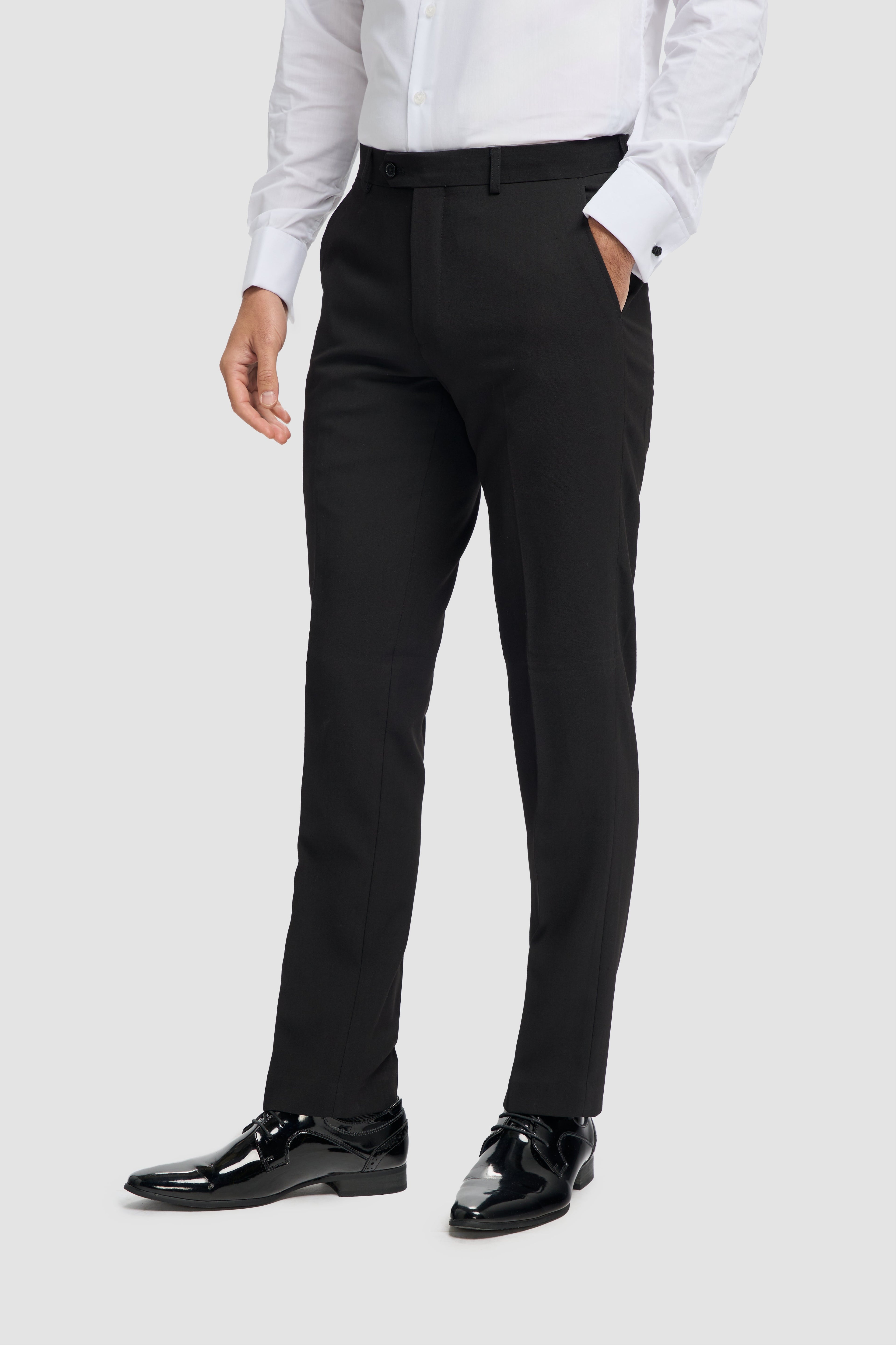Black Men's Slim Fit Tuxedo Suit