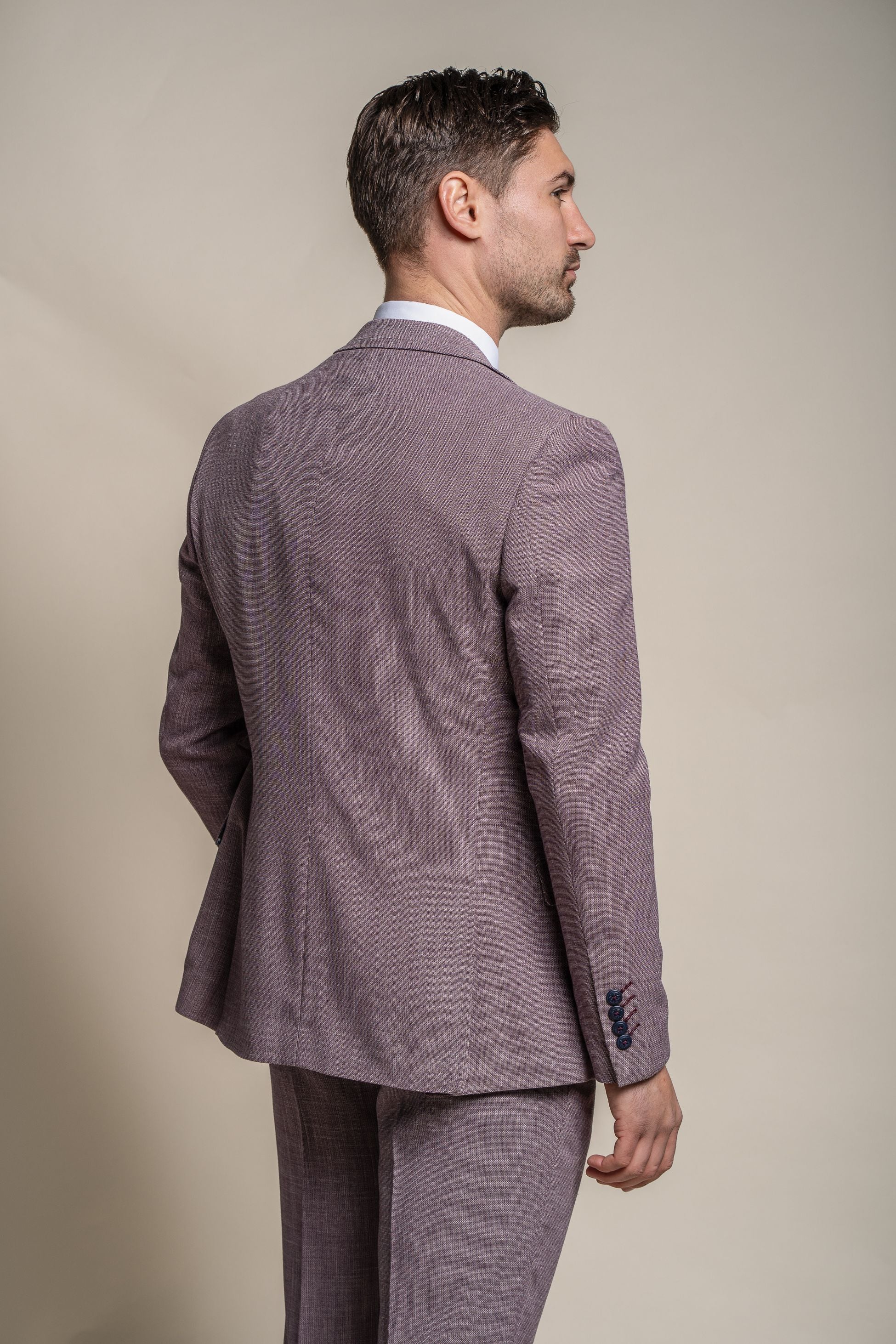 Men’s Slim Fit Lilac Formal Suit – MIAMI Edition
