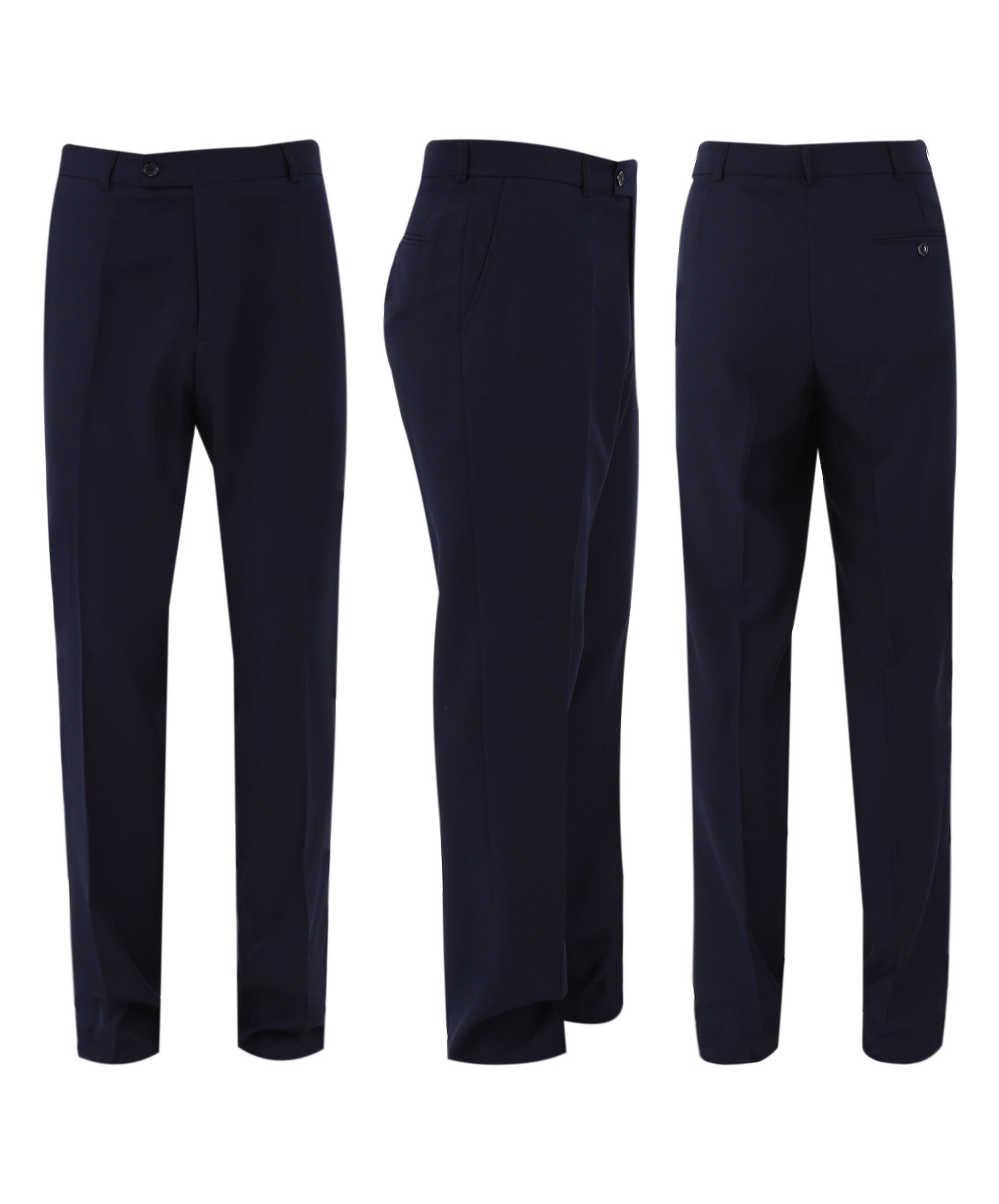 Gorgeous Navy Blue Men's Slim Fit Formal Suit Set