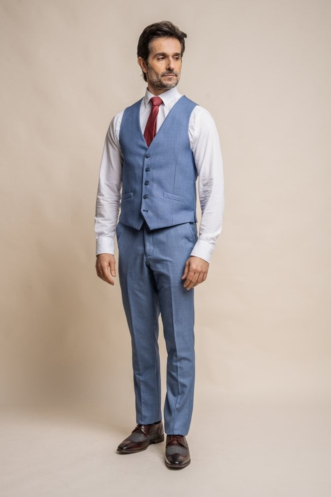 BLUE JAY Jay Blue Men's Slim Fit Suit