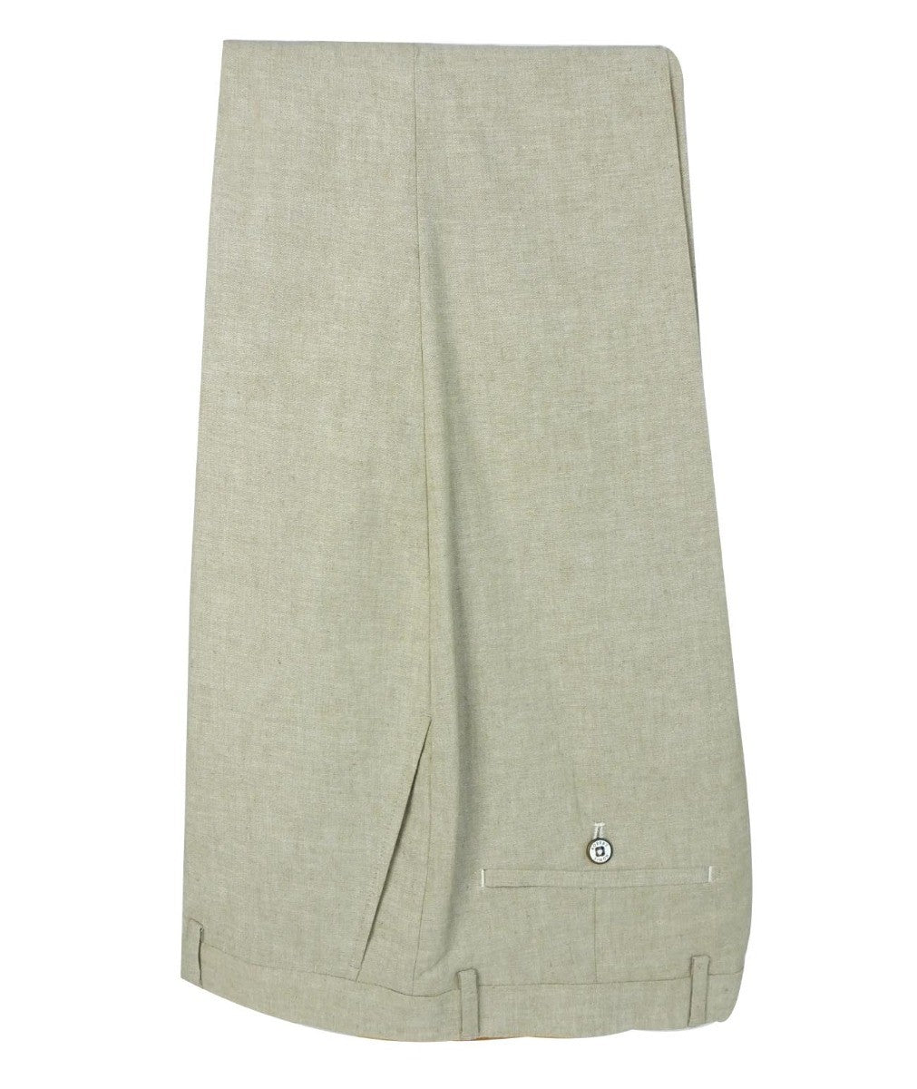 Men's Slim Fit Linen Formal Set ETHAN - Beige