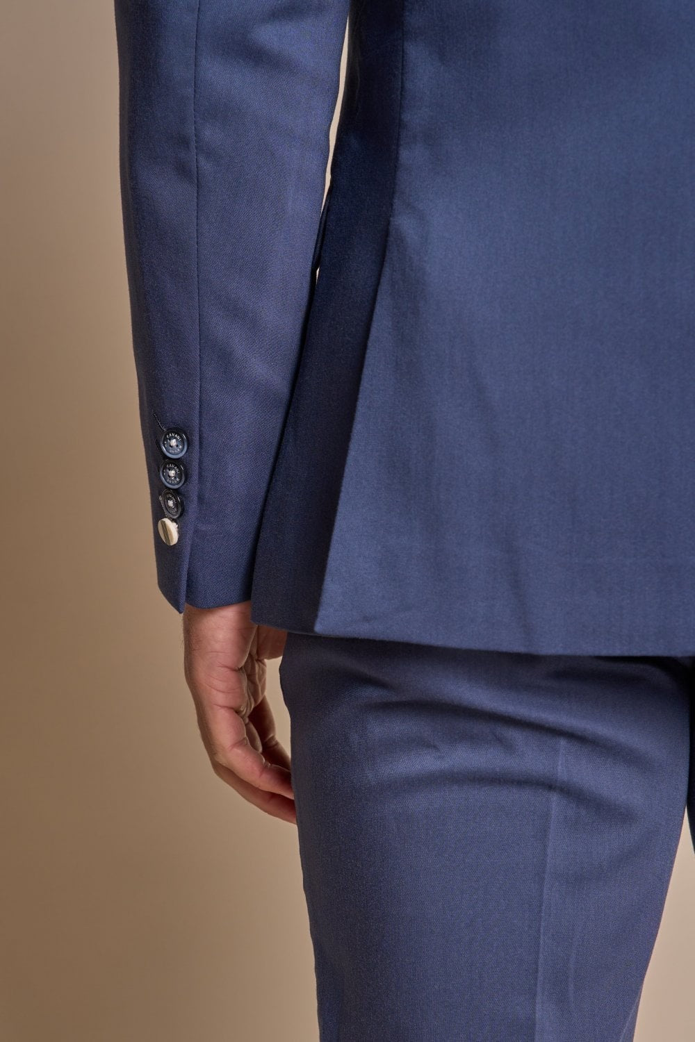 SPECTER Blue Men's Slim Fit Suit