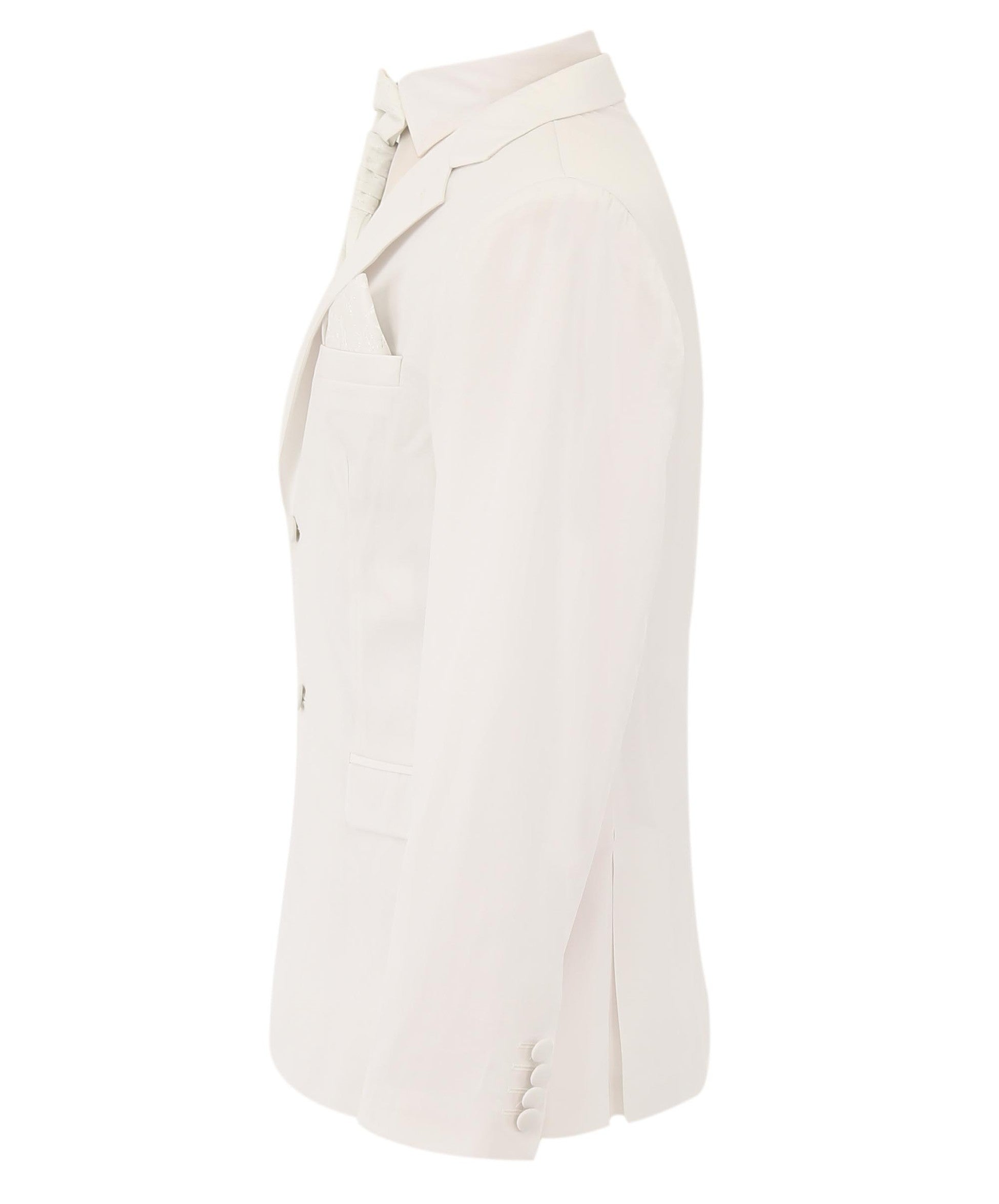 Gorgeous Cream Men's Slim Fit Formal Suit Set