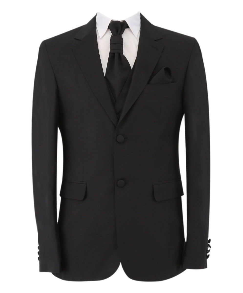 Gorgeous Black Men's Slim Fit Formal Suit Set