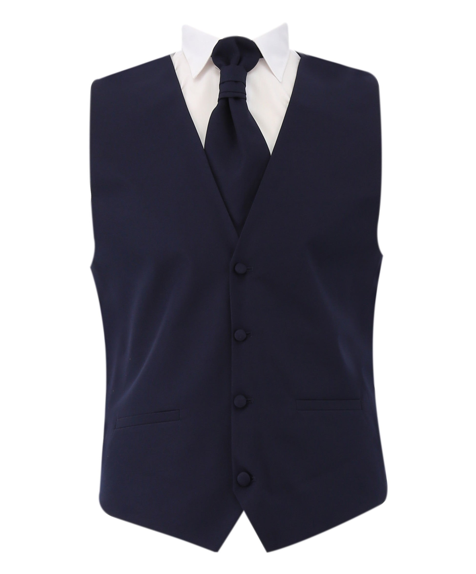 Gorgeous Navy Blue Men's Slim Fit Formal Suit Set