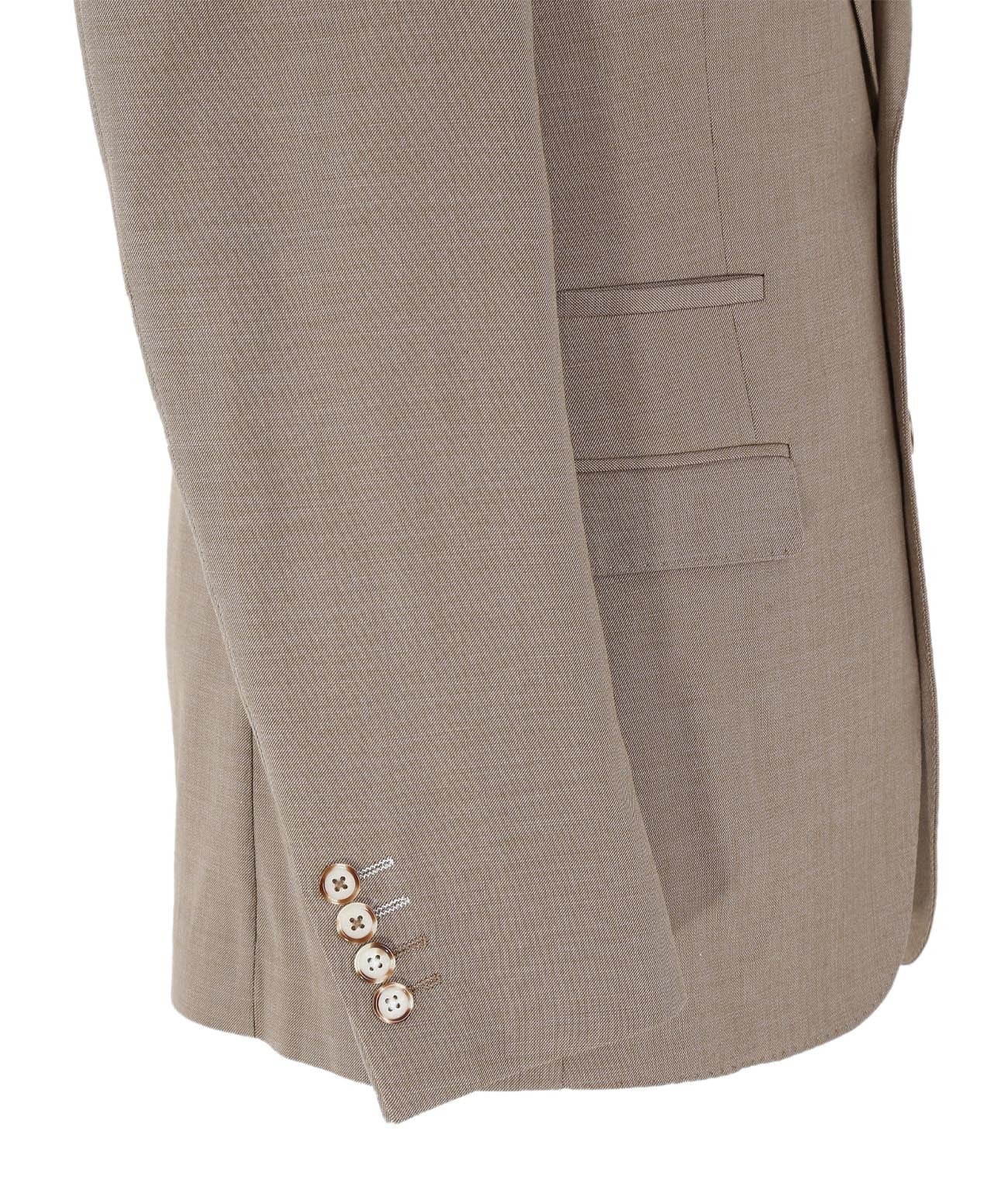 JAMES Men’s Tailored Fit Taupe Beige Suit - 3-Piece