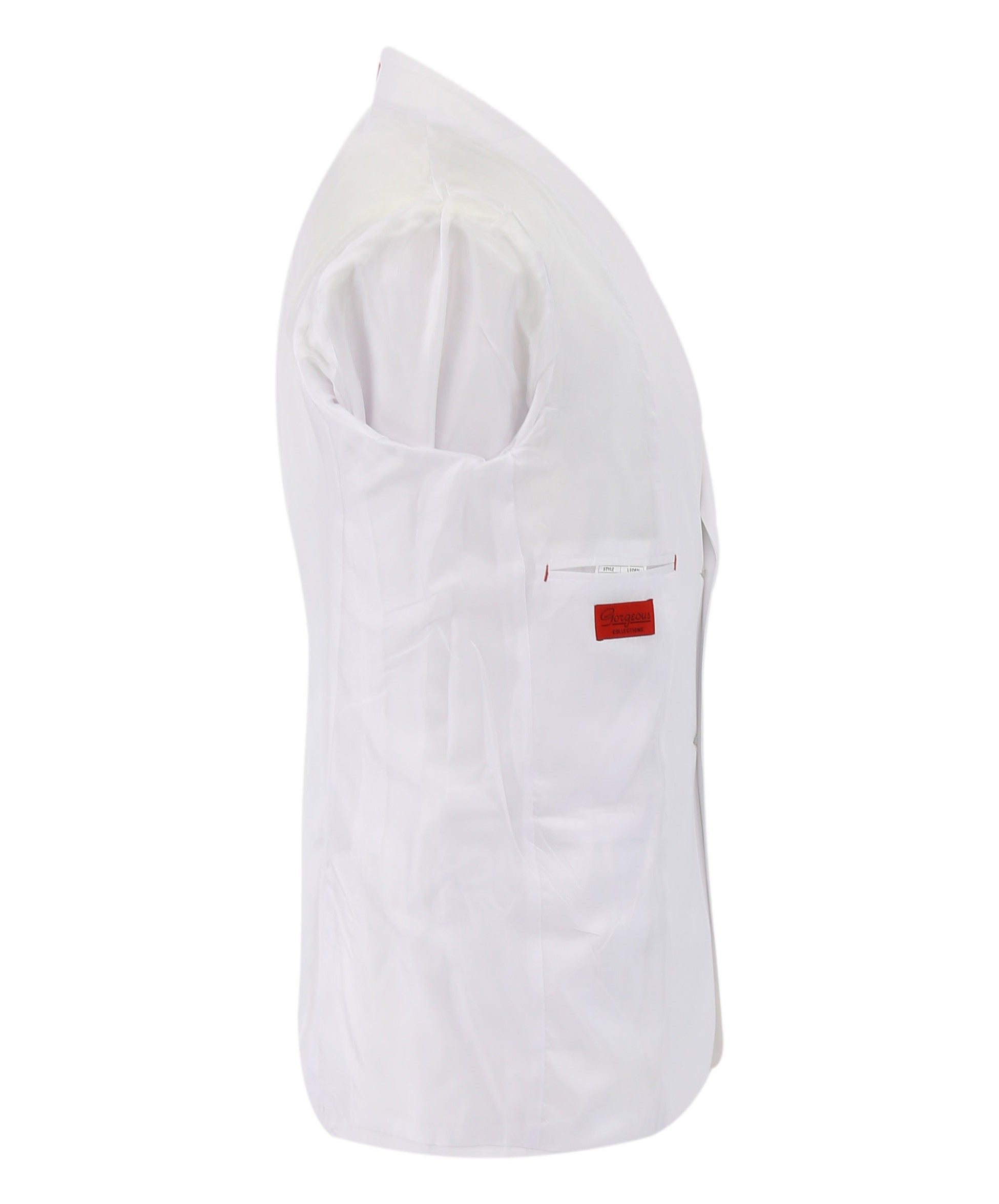 Gorgeous White Men's Slim Fit Formal Suit Set