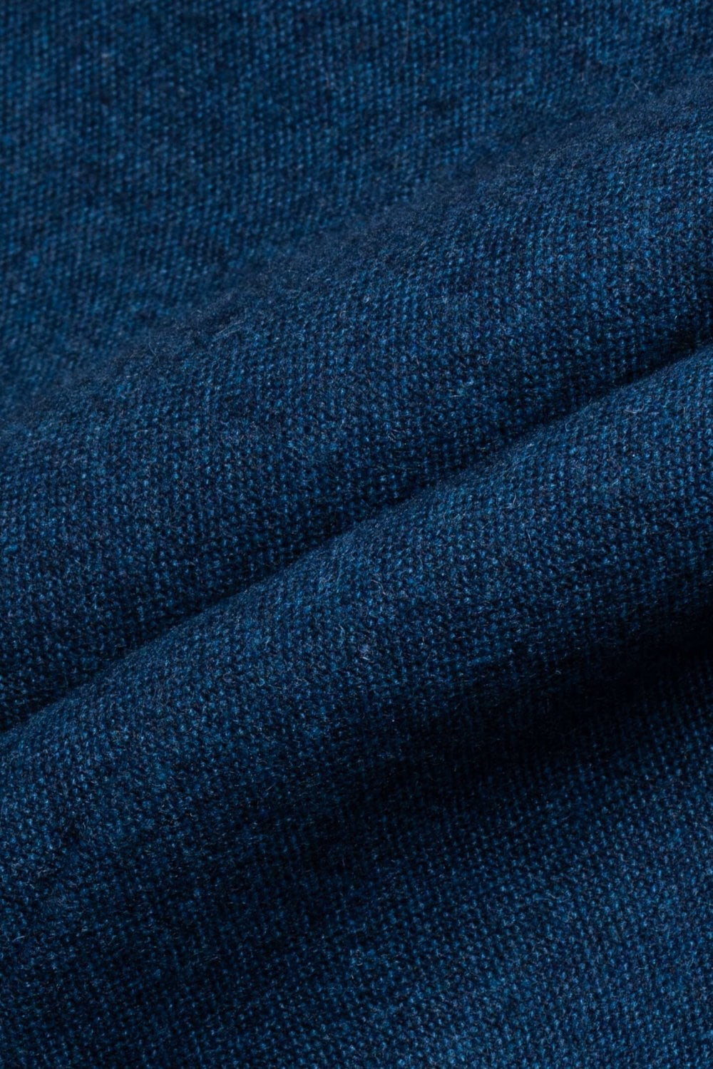 Men's Tweed Wool Slim Fit Formal Blue Suit Jacket - ORSON - Blue