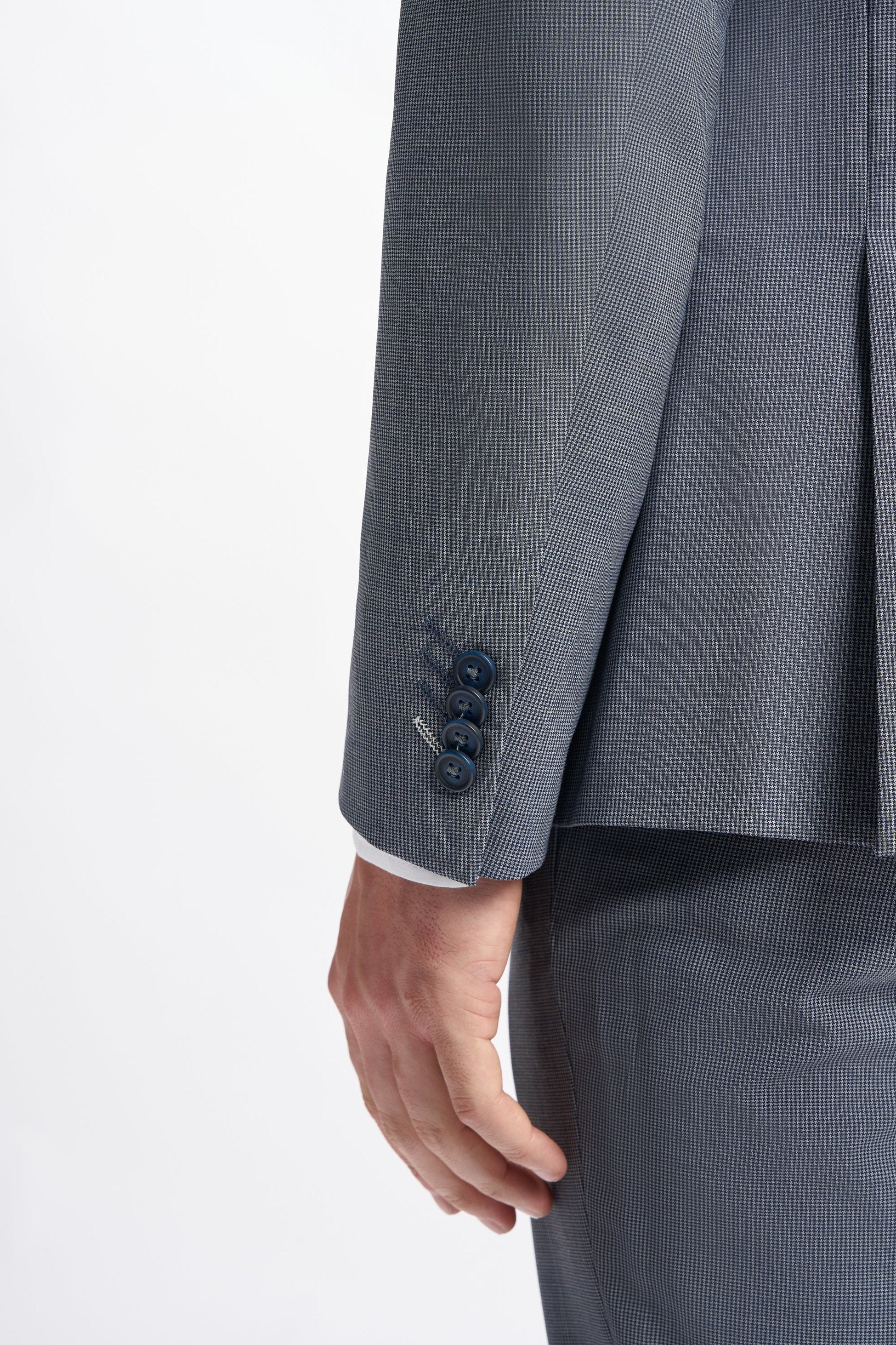 BOND D/B Grey Men's Puppytooth Suit