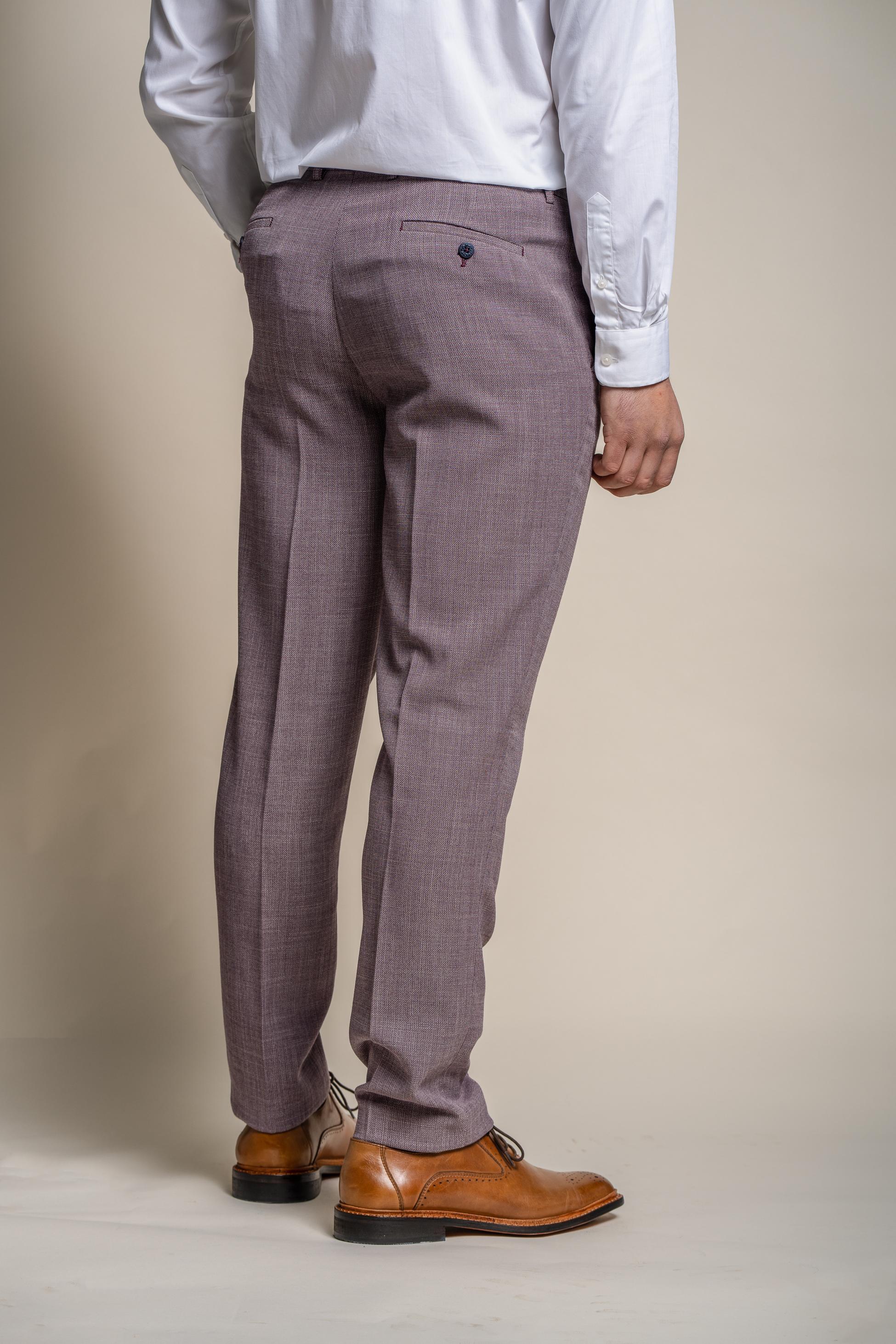 Men’s Slim Fit Lilac Formal Suit – MIAMI Edition