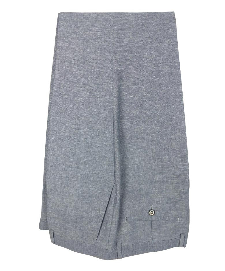 Men's Slim Fit Linen Formal Set ETHAN - Pale Blue