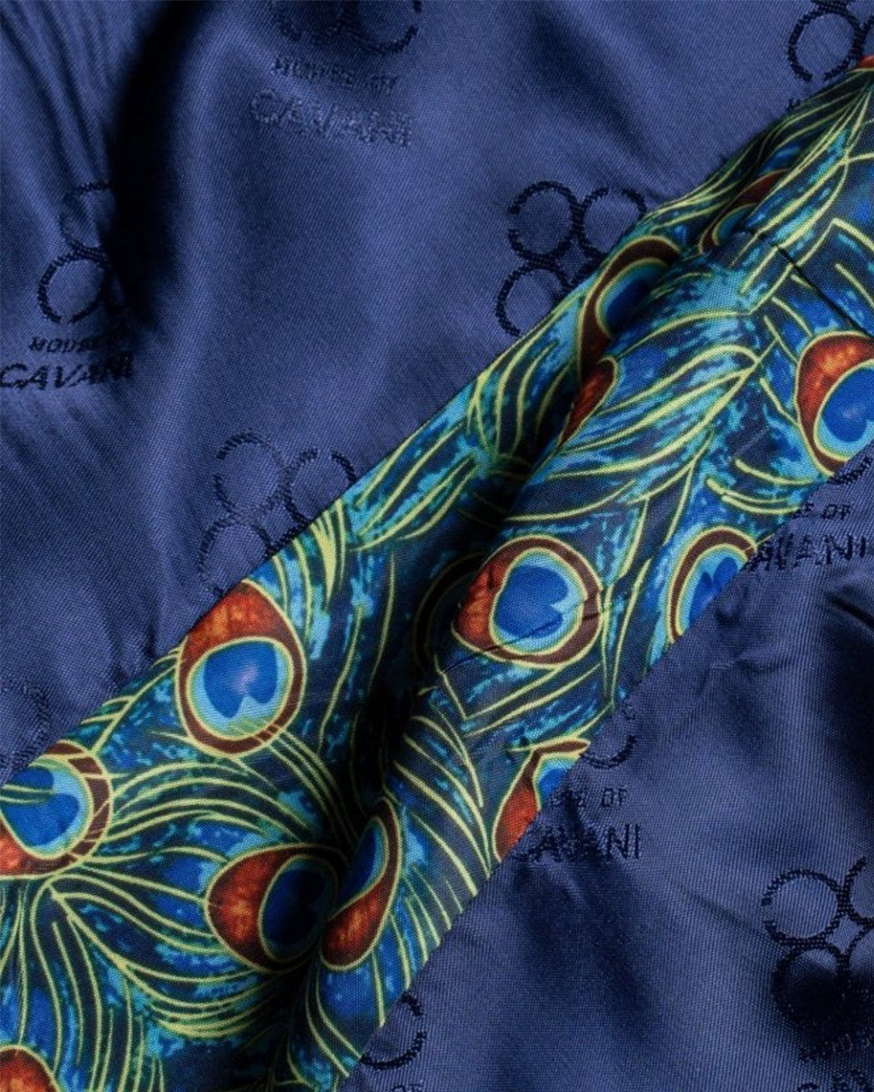 Men's Phantom Azure Blue Check Slim Fit Contemporary Suit