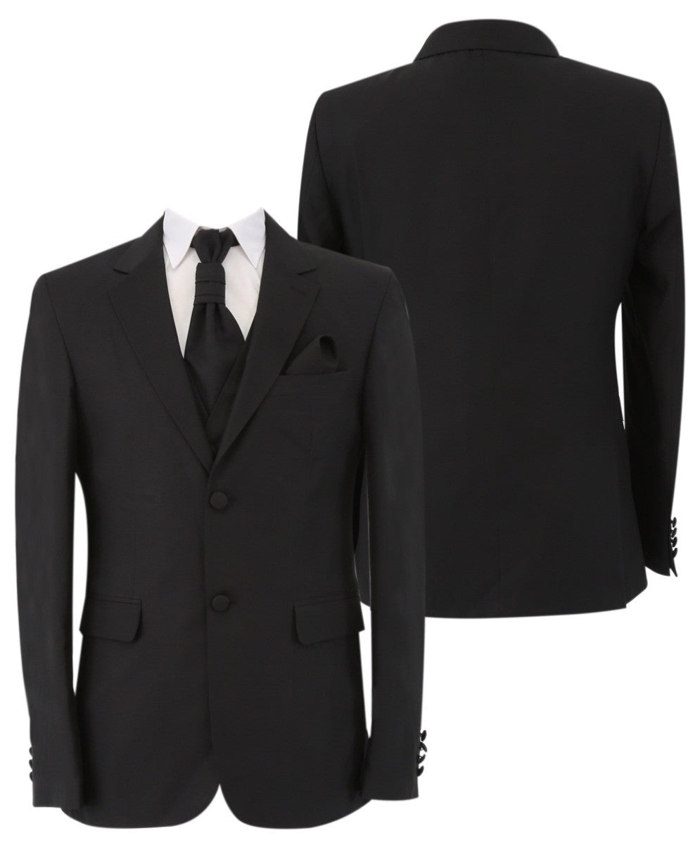 Gorgeous Black Men's Slim Fit Formal Suit Set