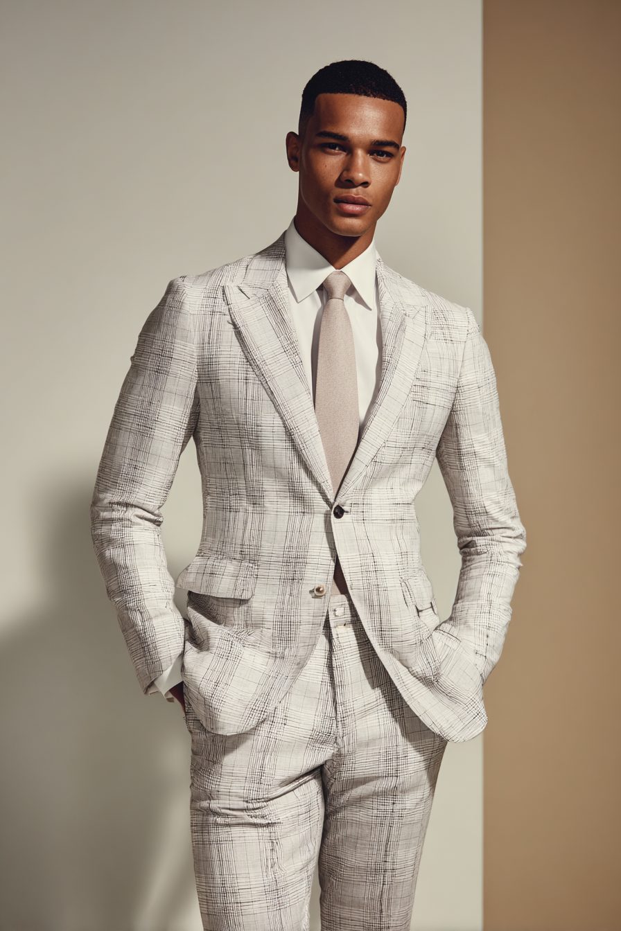 Men's Check Suits