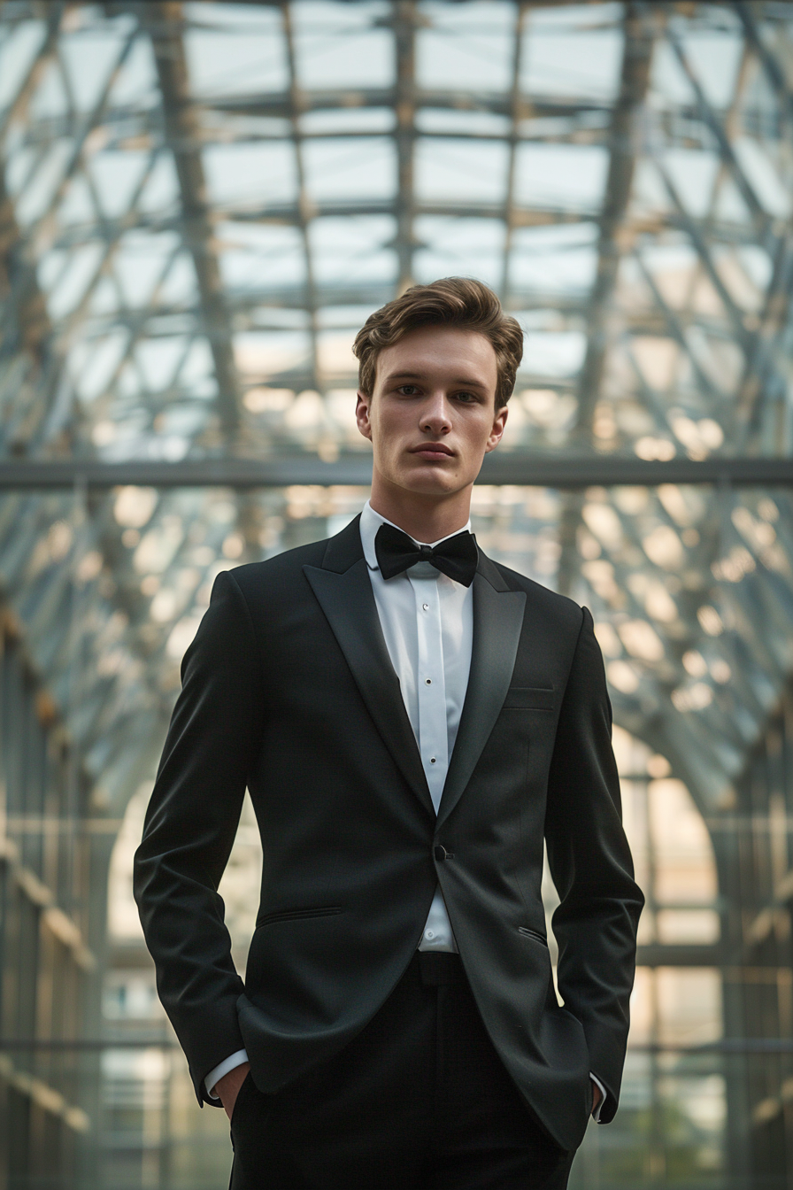mens tuxedo suit black tie dinner suit
