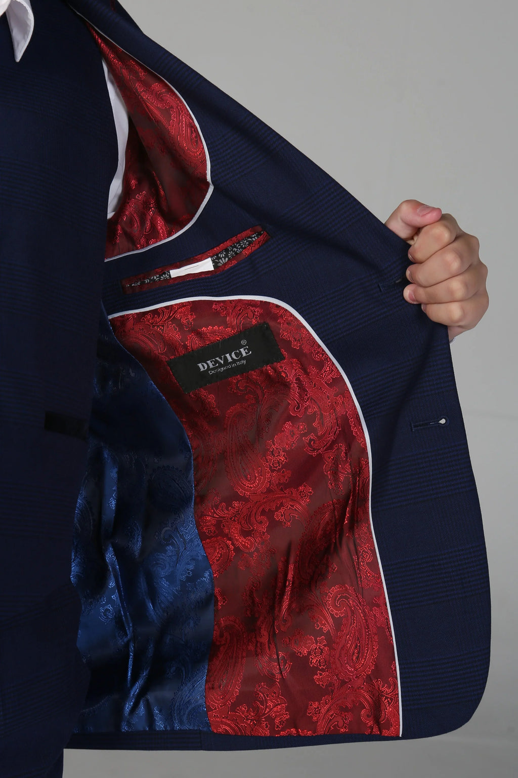 Tailored Blue Suit for Boys – Blue