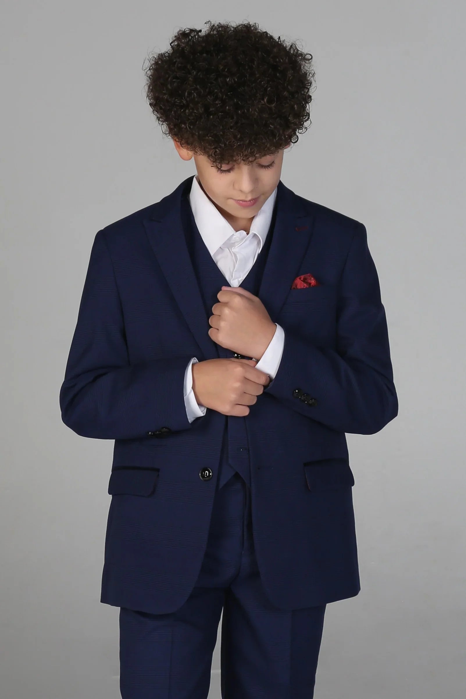 Tailored Blue Suit for Boys – Blue