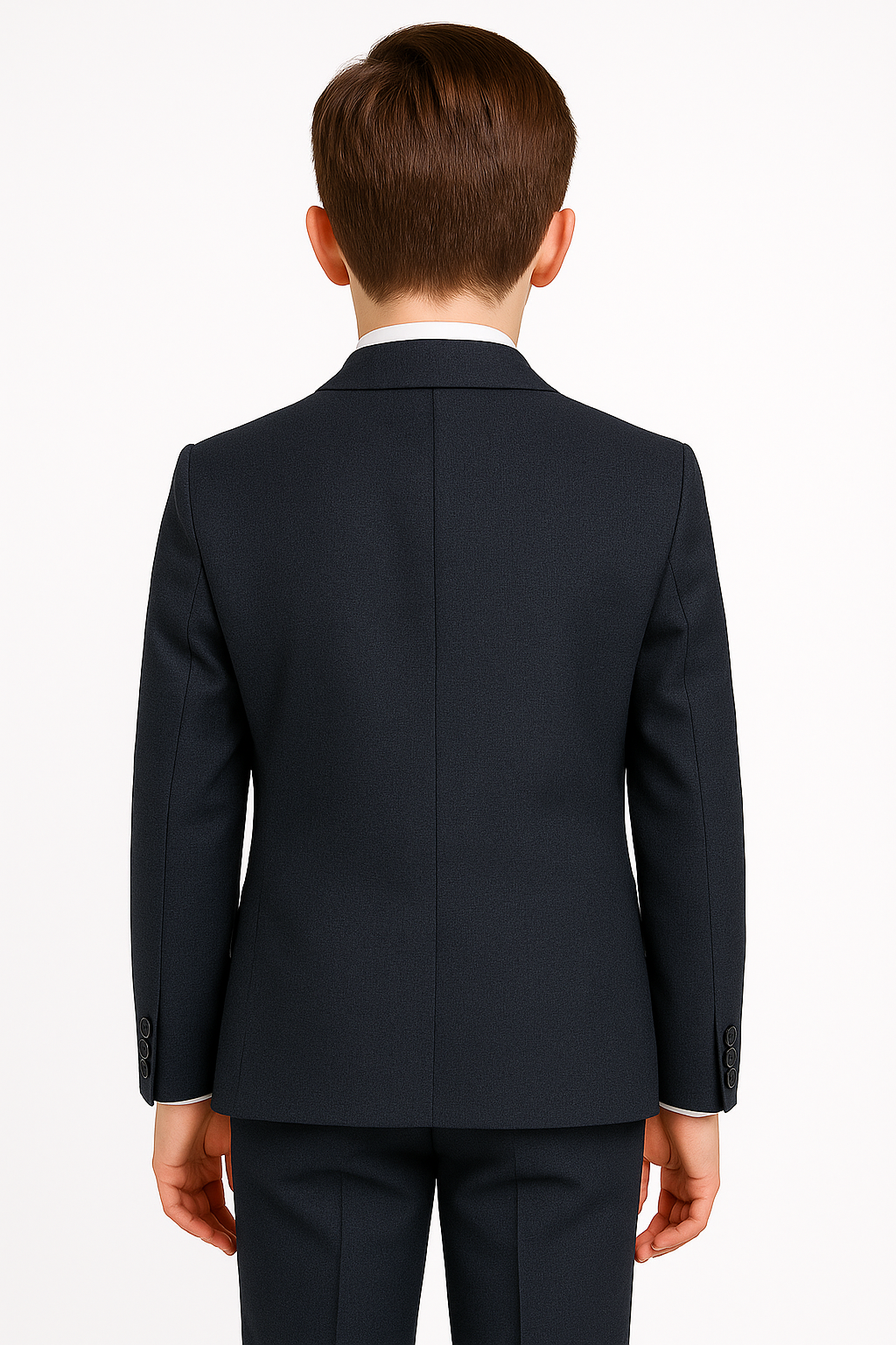 Tailored Navy Suit for Boys – Navy Blue