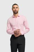 Men’s tailored fit cotton shirt long sleeve business