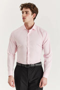 Men’s double cuff formal shirt tailored fit poplin