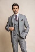 men’s slim fit 3-piece versatile formal wedding suit