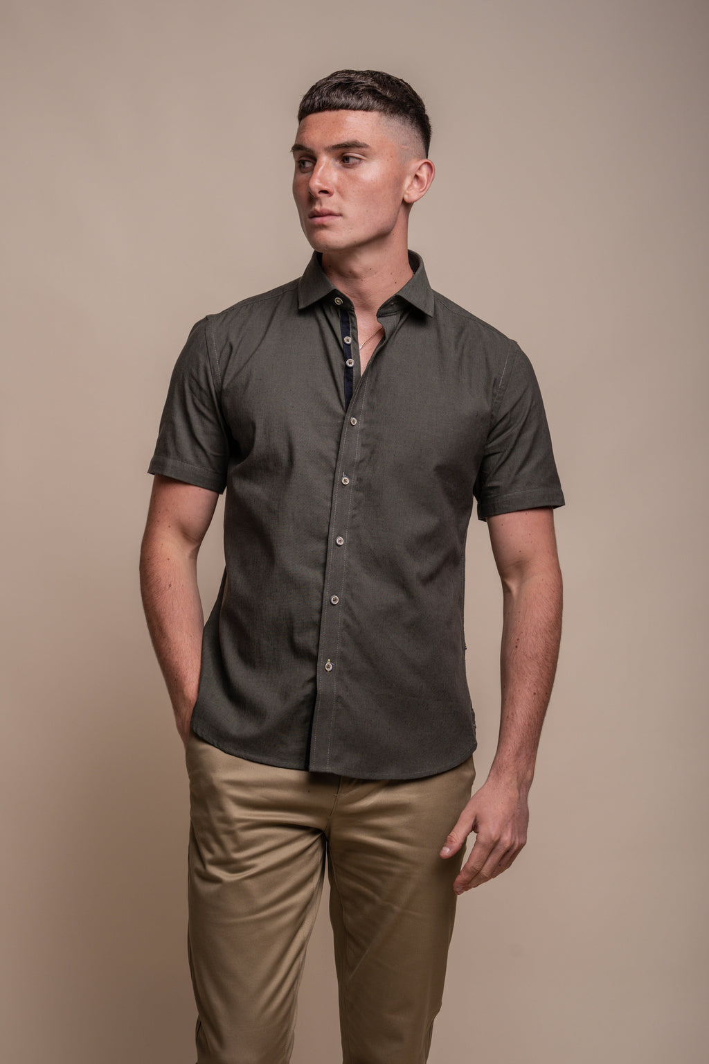Men’s Fuego short sleeve casual shirt slim fit everyday