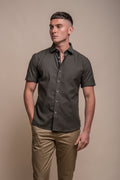 Men’s Fuego short sleeve casual shirt slim fit everyday