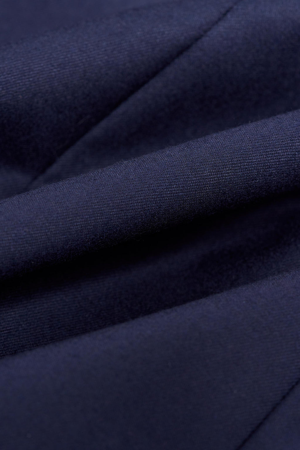 Men’s Wool Slim Fit Formal Trousers - James - Navy Blue