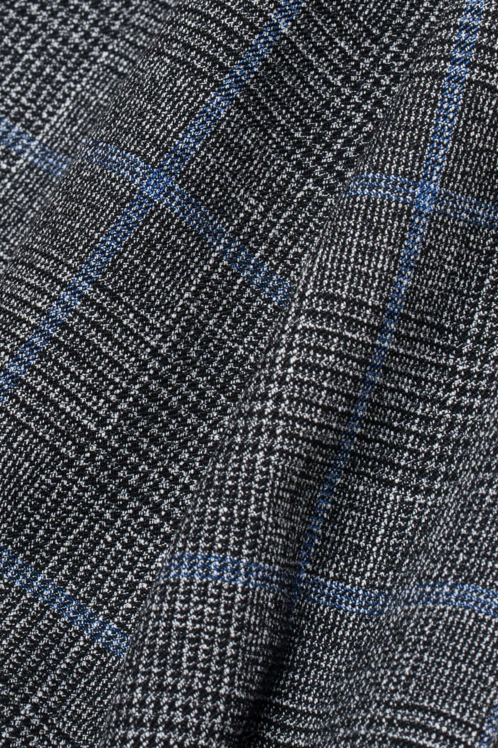 Mens Grey Tweed Retro Check Waistcoat POWER