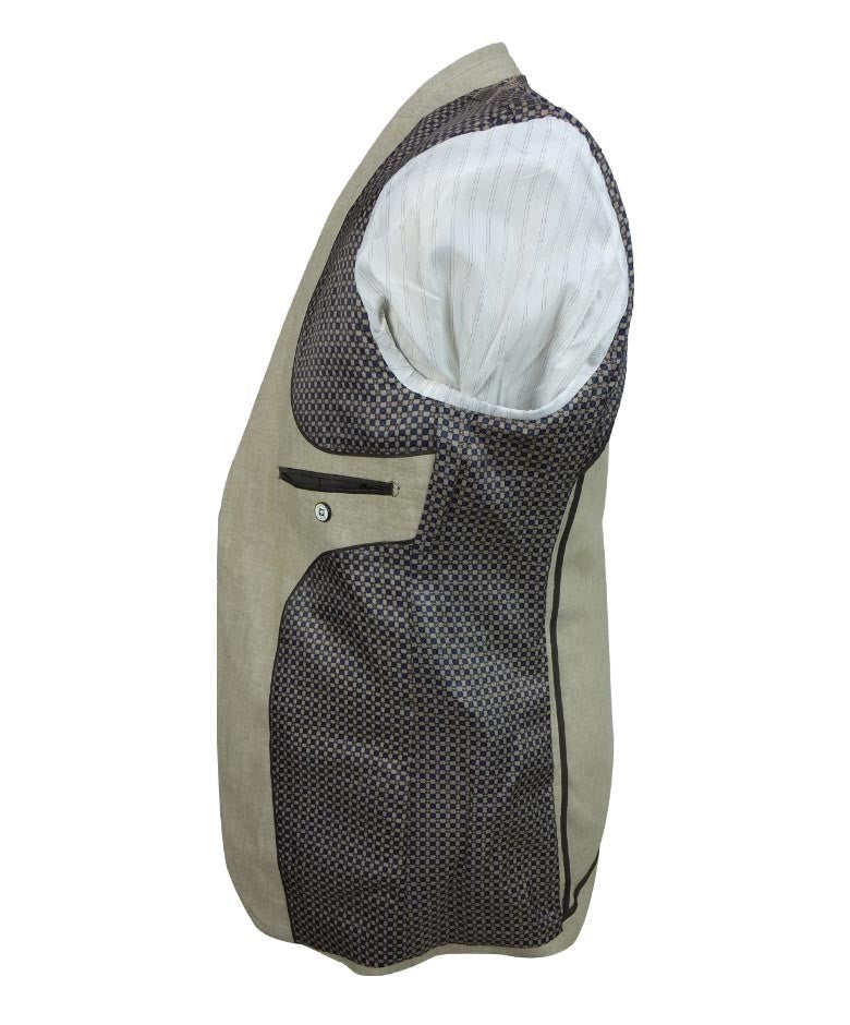 Men's Slim Fit Linen Formal Set ETHAN - Beige