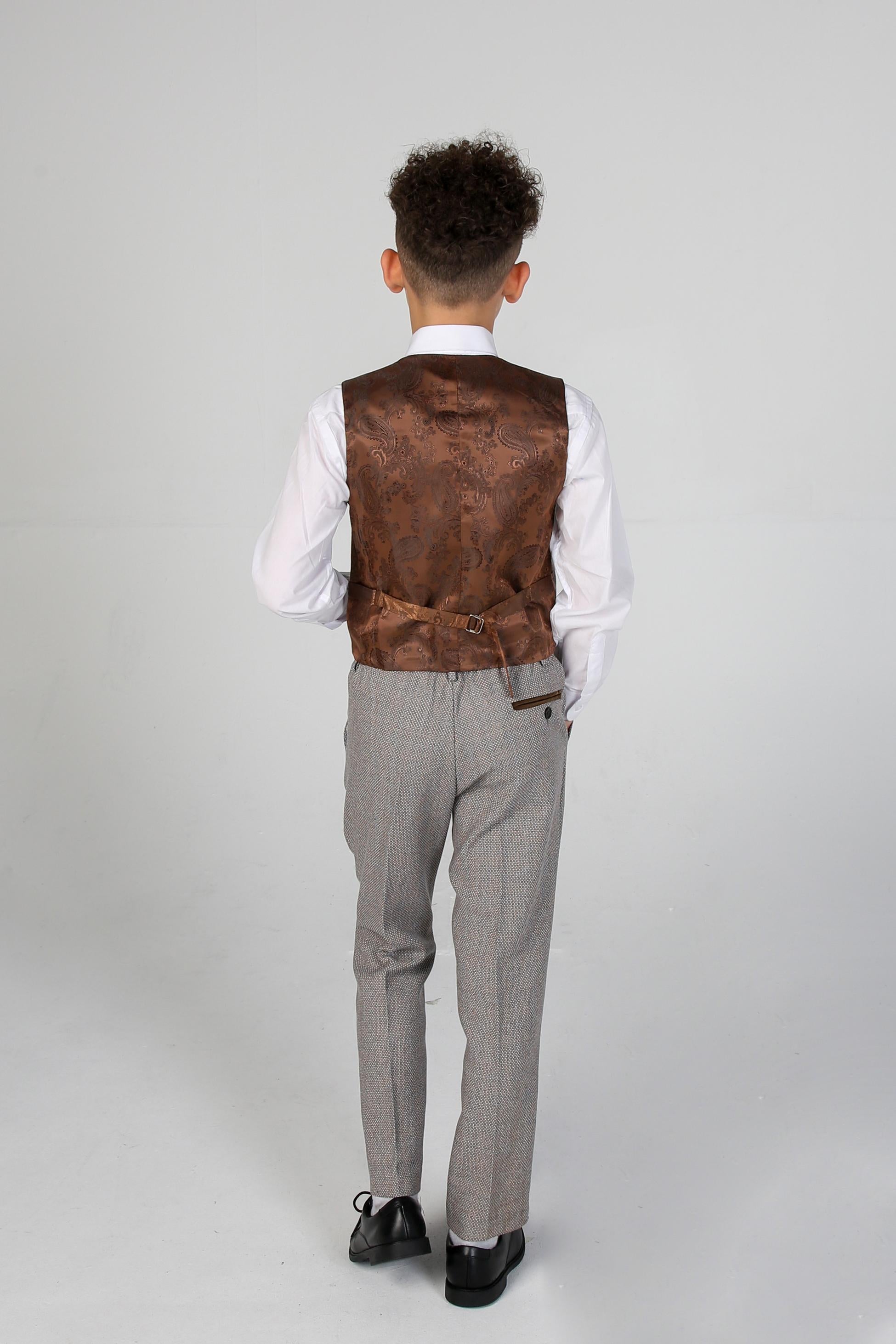 Tailored Cream Suit for Boys – Cream