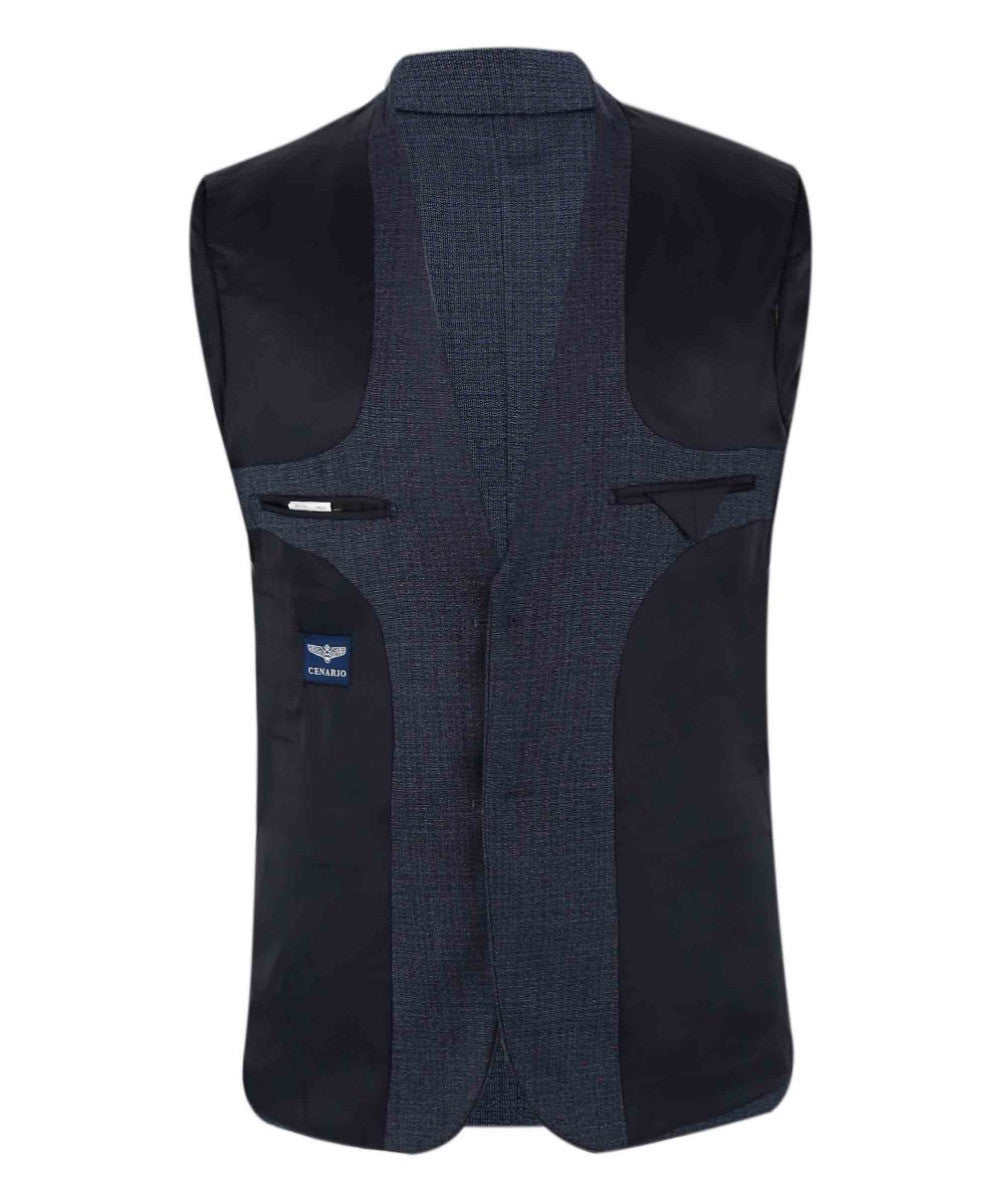 Tailored Navy Suit for Men – Navy Blue