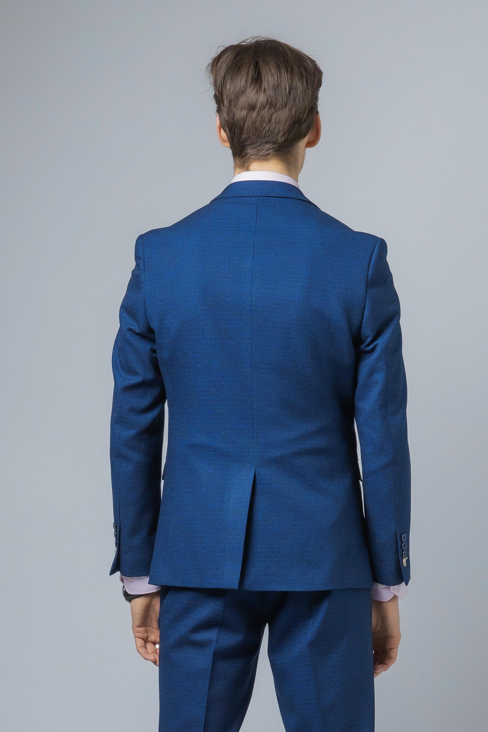 Men’s Indigo Blue Slim Fit Suit Jacket MATEO