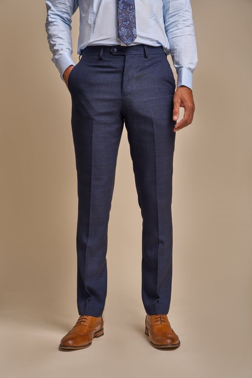 3-Piece Navy Suit for Men – Navy Blue