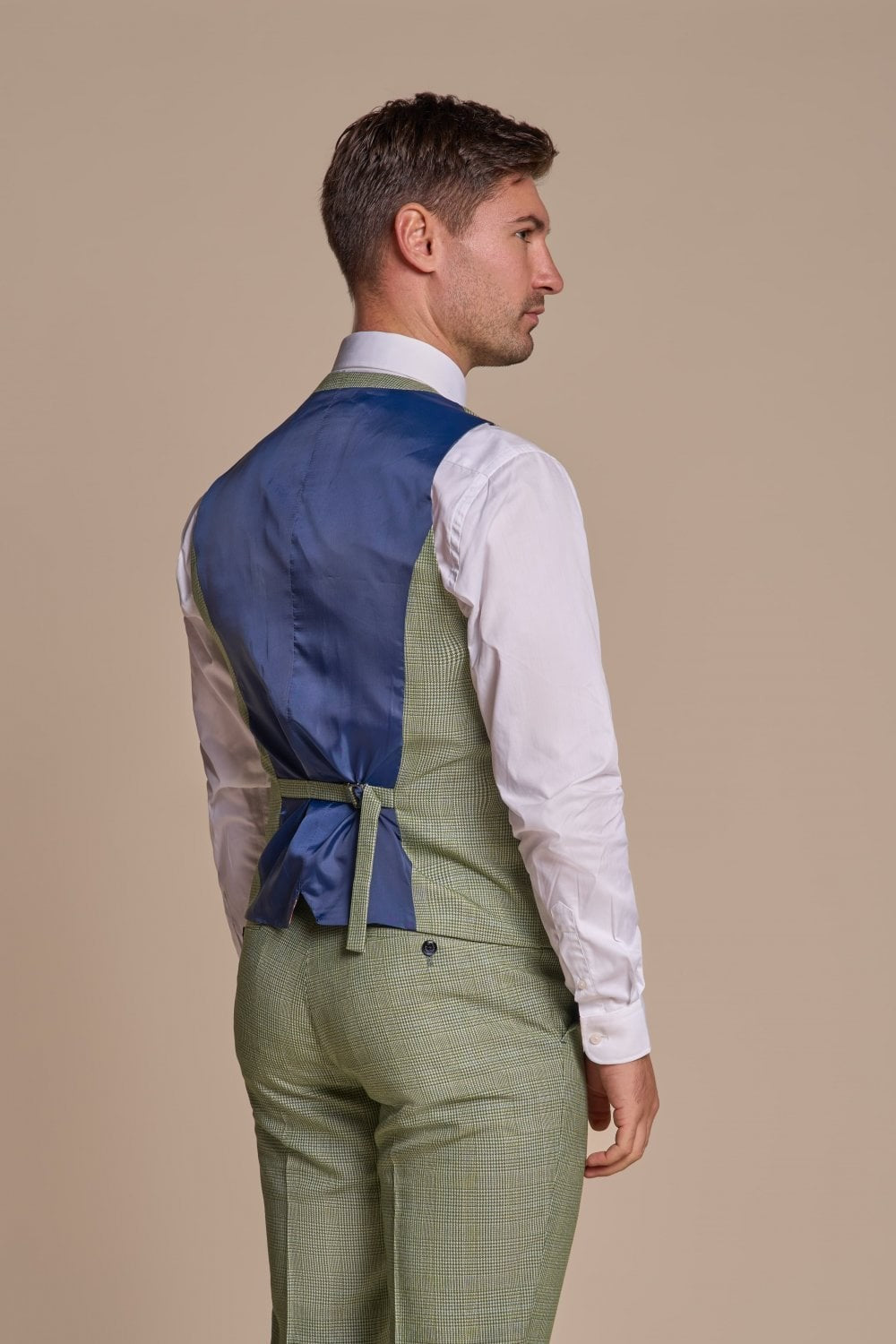 3-Piece Green Suit for Men – Sage Green