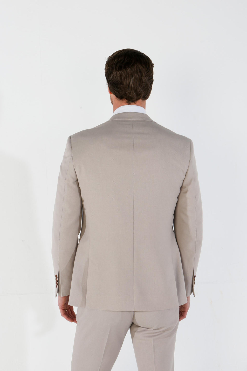MAYFAIR Stone Beige Men's Tailored Fit Formal Suit