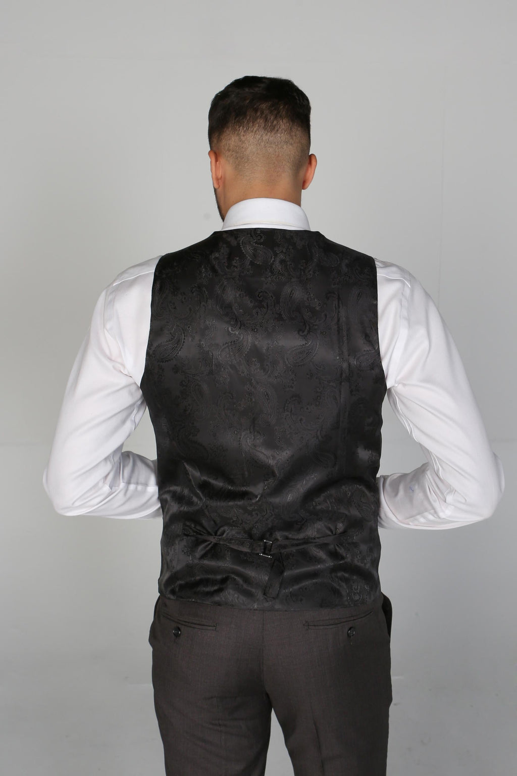 Tailored Grey Suit for Men – Charcoal Grey