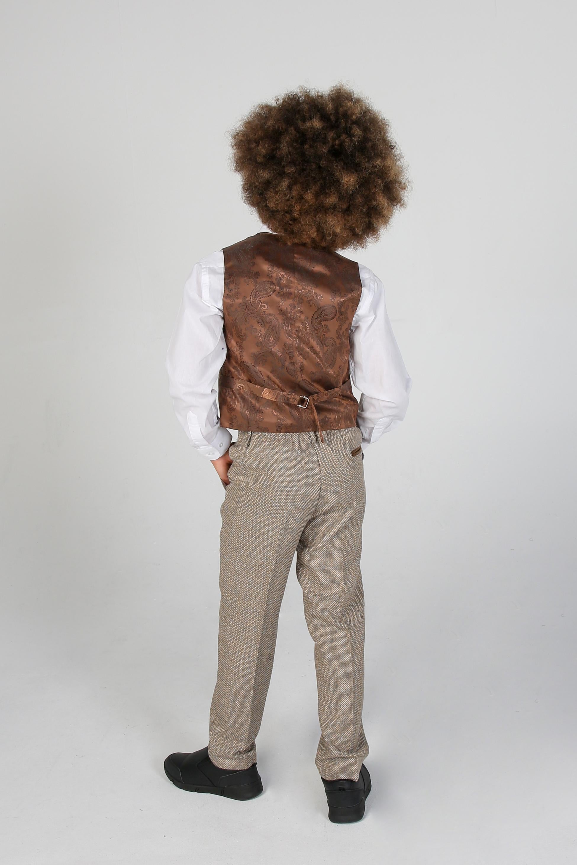 Tailored Beige Suit for Boys – Beige