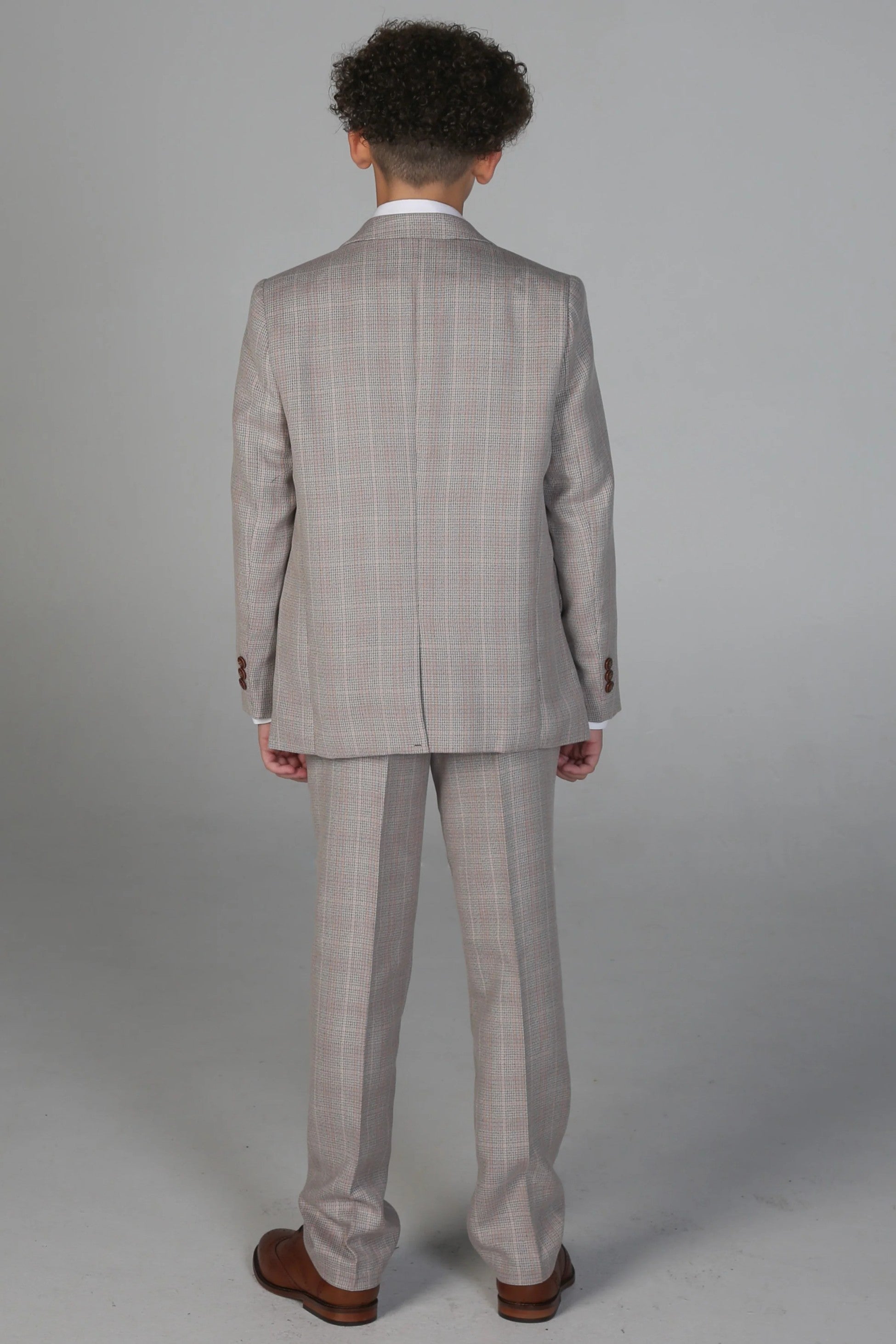 Tailored Beige Suit for Boys – Beige