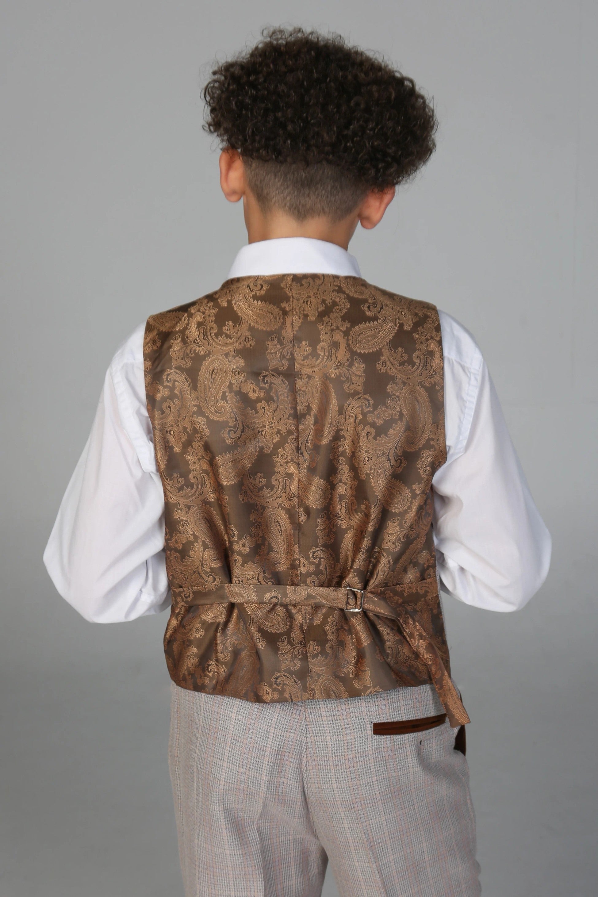 Tailored Beige Suit for Boys – Beige