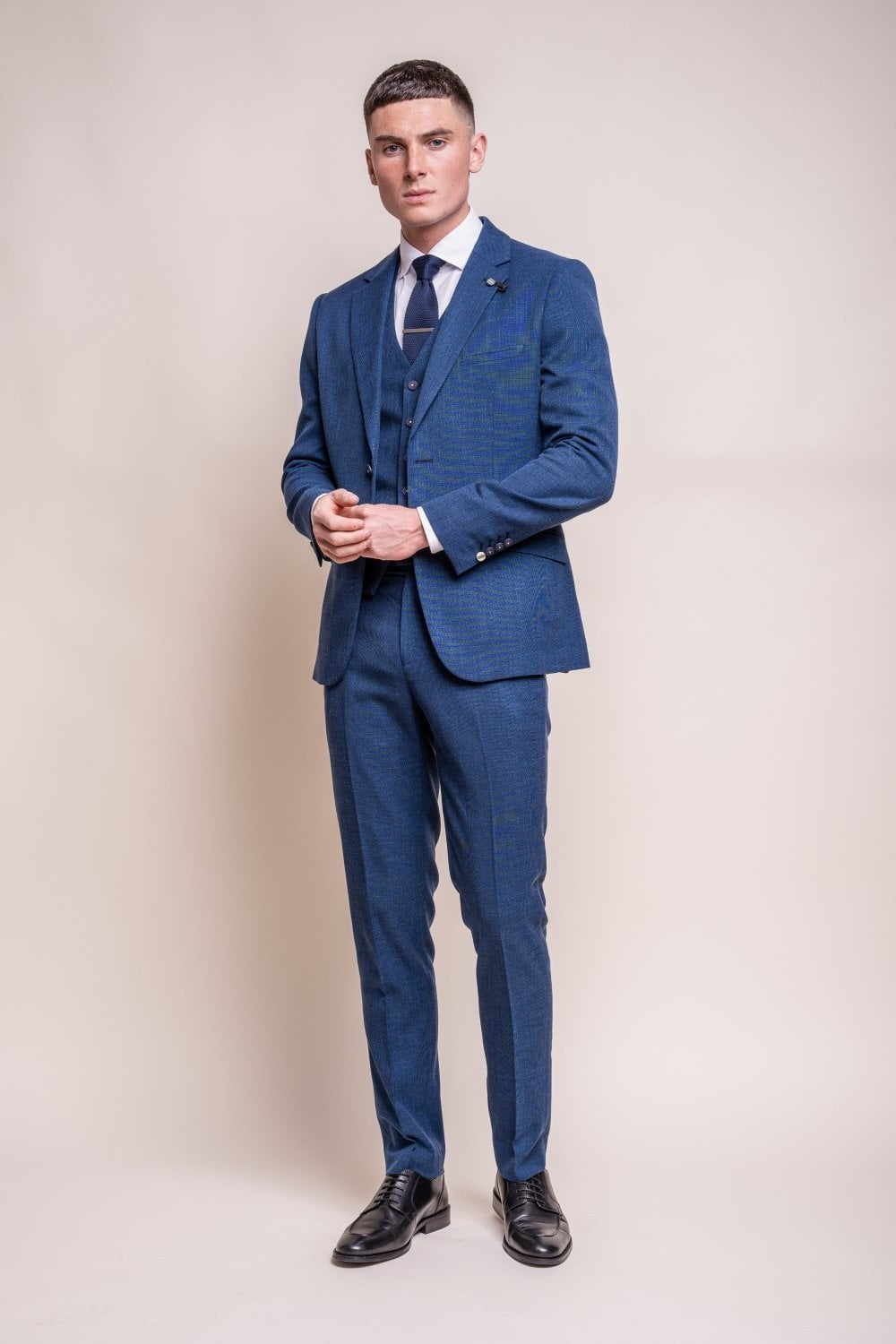 Mens Blue Slim Fit Suit Jacket MIAMI