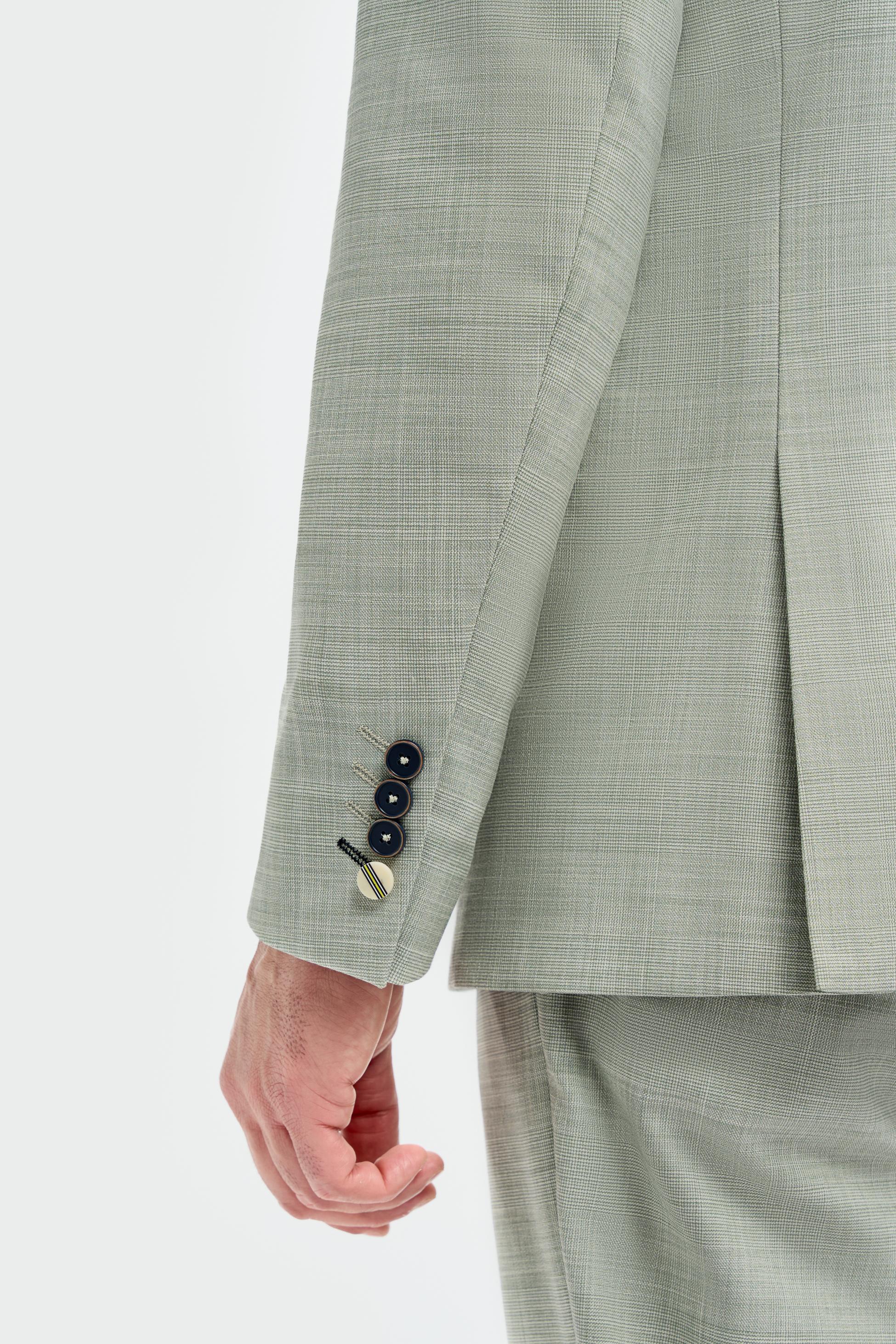3-Piece Green Suit for Men – Sage Green