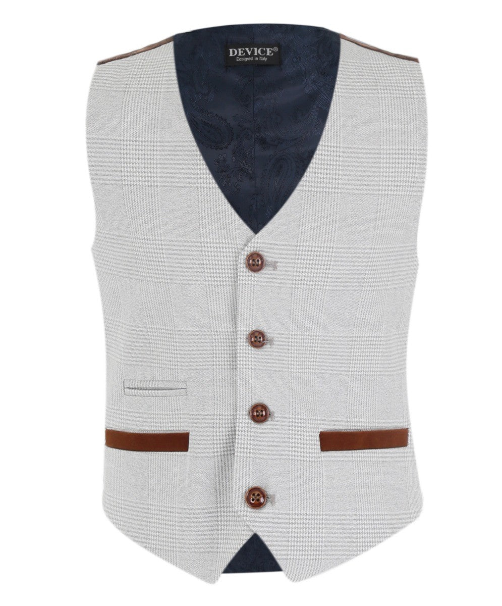 Tailored Beige Suit for Boys – Stone Beige