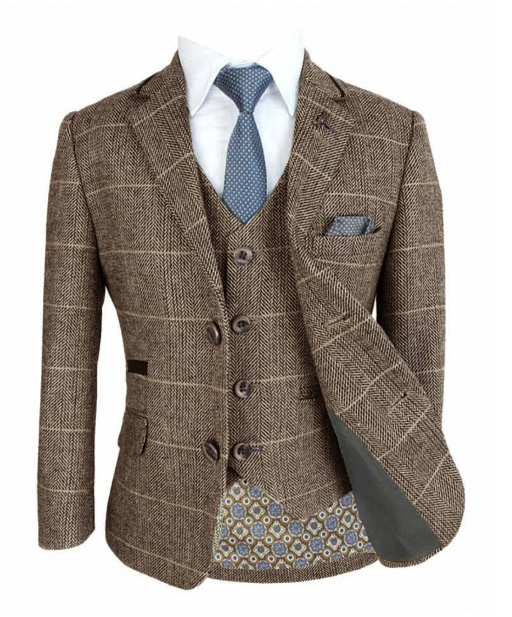 Brown Suit for Boys – Brown
