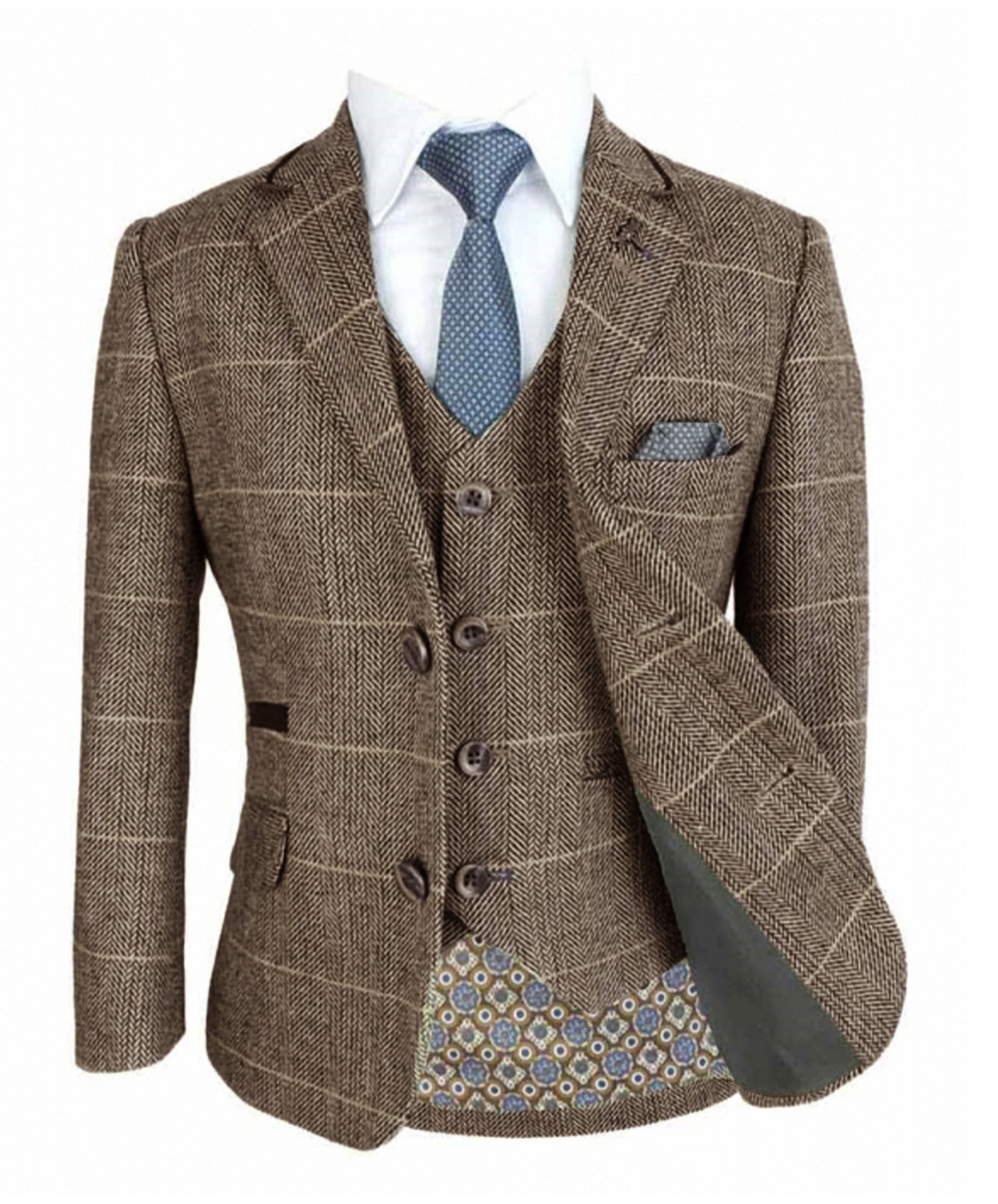 Brown Suit for Boys – Brown