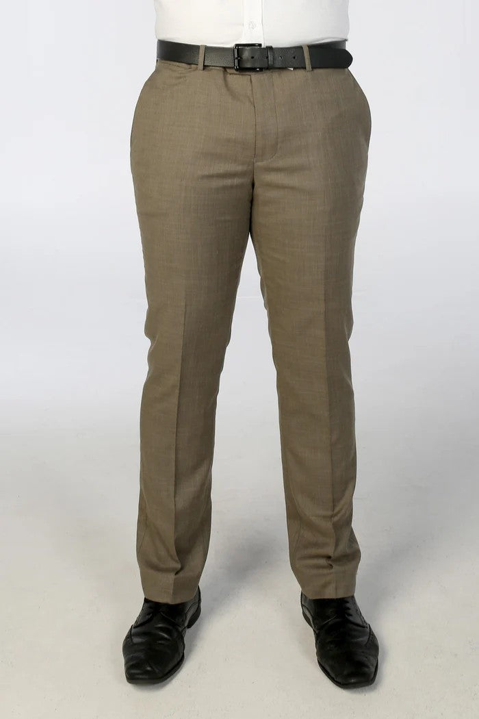 KURT Men’s Tailored Fit Plaid Sage Green Suit - 2-Piece