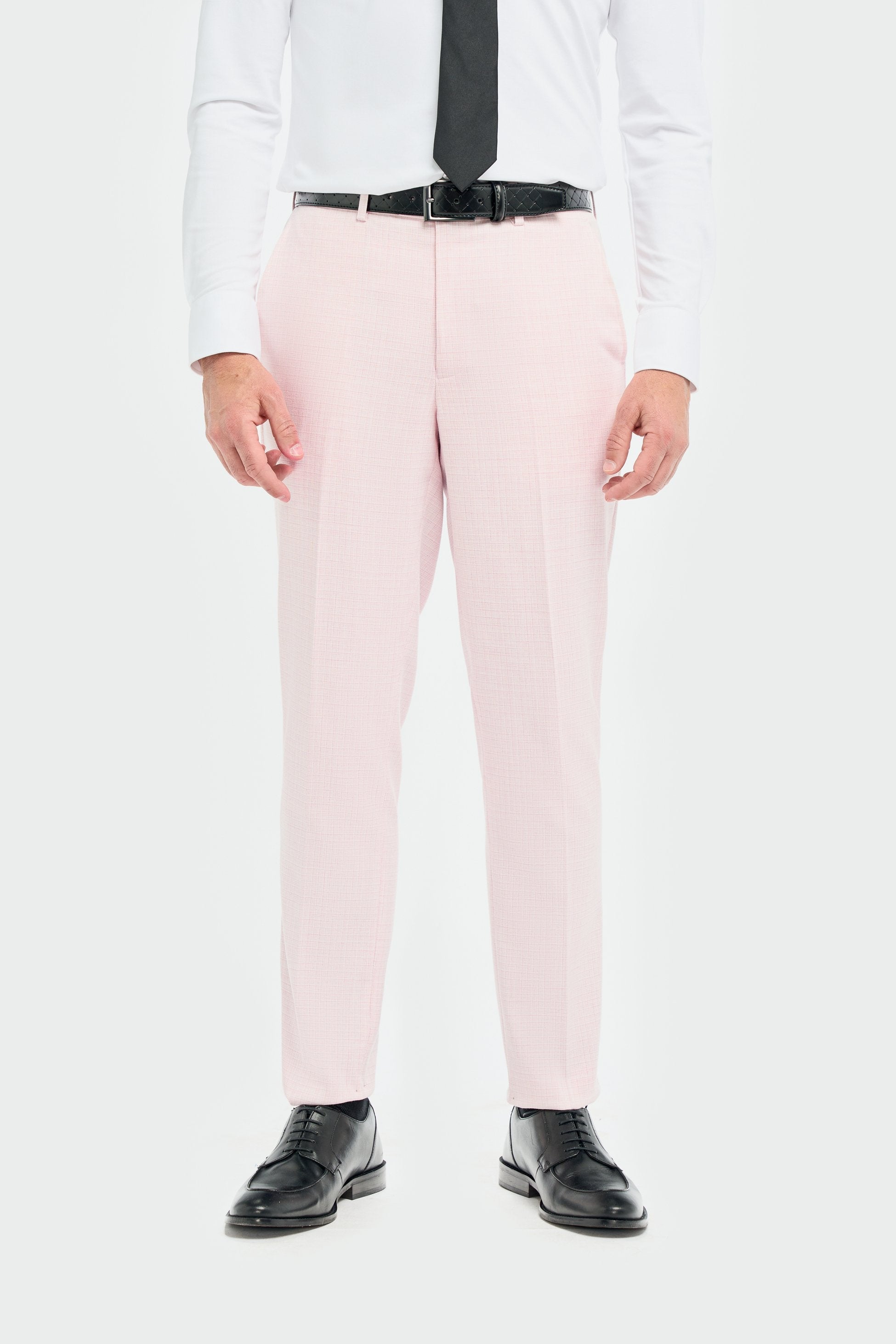 3-Piece Slim Pink Suit for Men – Mauve